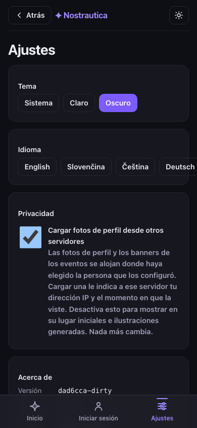 Ajustes