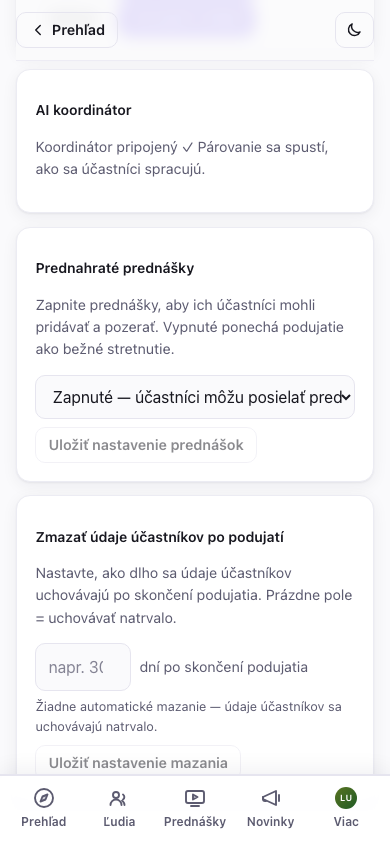 Koordinátor pripojený
