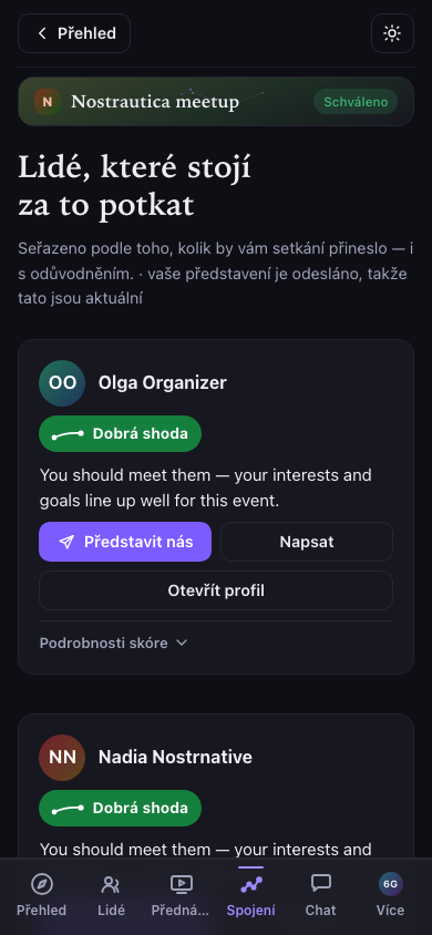 Spojení