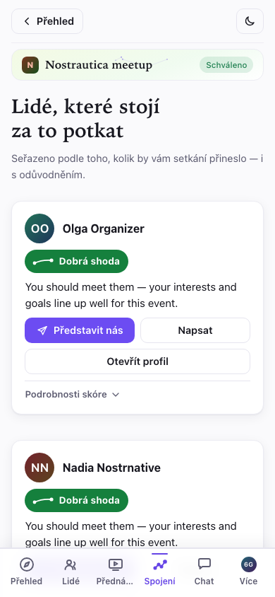 Spojení