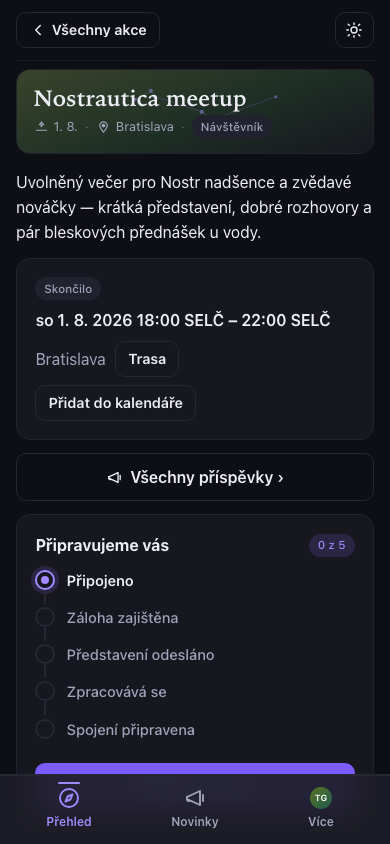 Co vidí cizí člověk