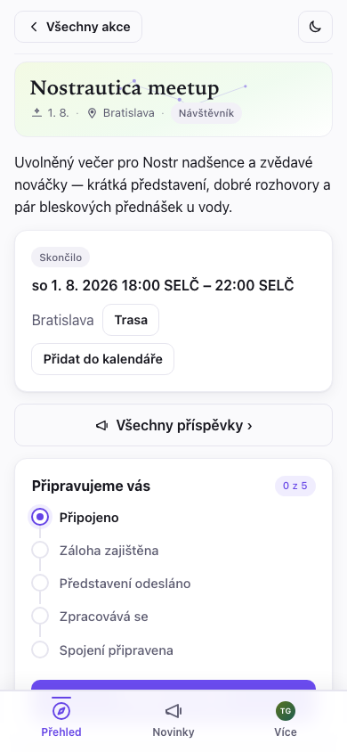 Co vidí cizí člověk
