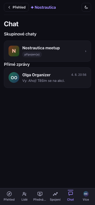 Přehled zpráv