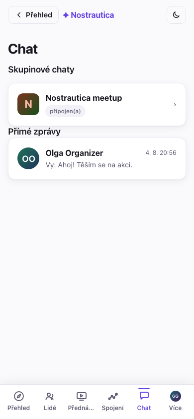 Přehled zpráv