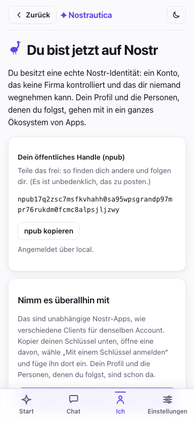 Backup-Karte