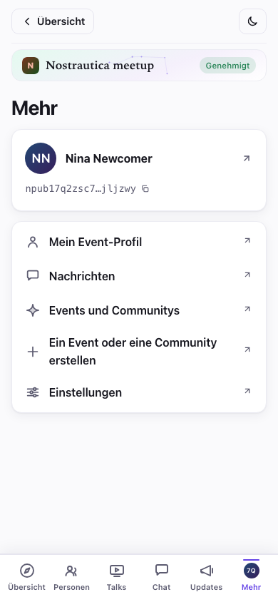 Der Reiter Mehr: deine Identitätskarte