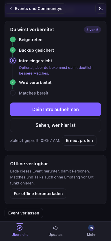 Karte „Für offline herunterladen“