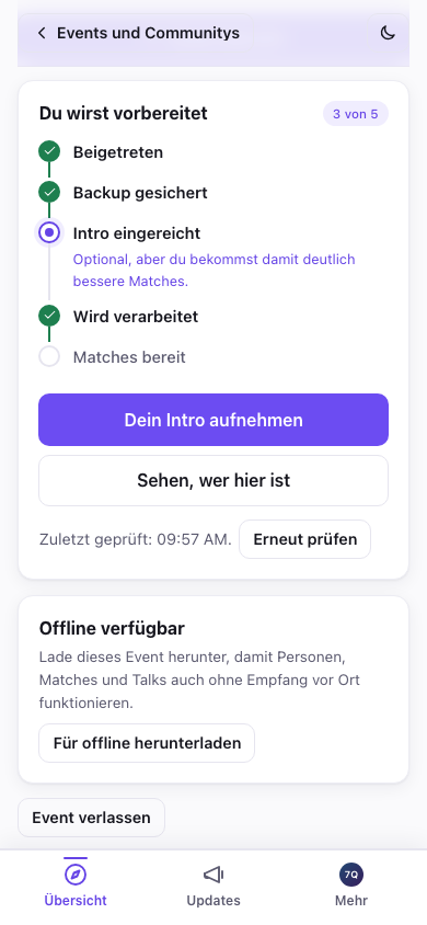 Karte „Für offline herunterladen“