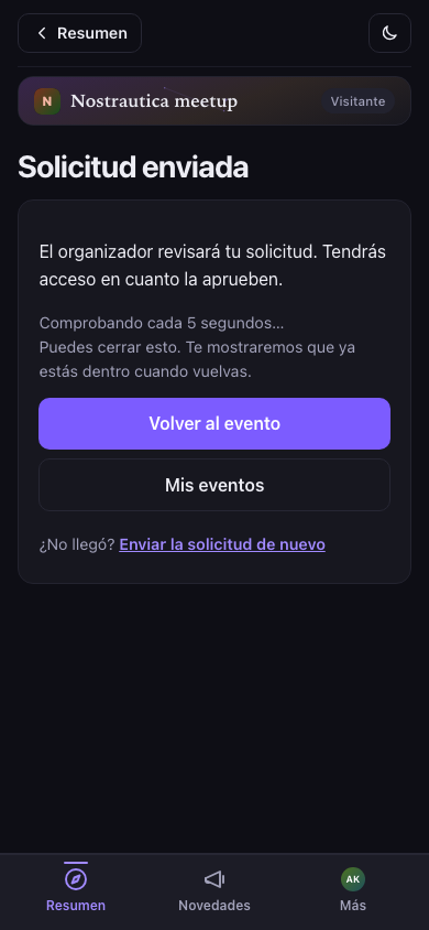 Solicitud enviada