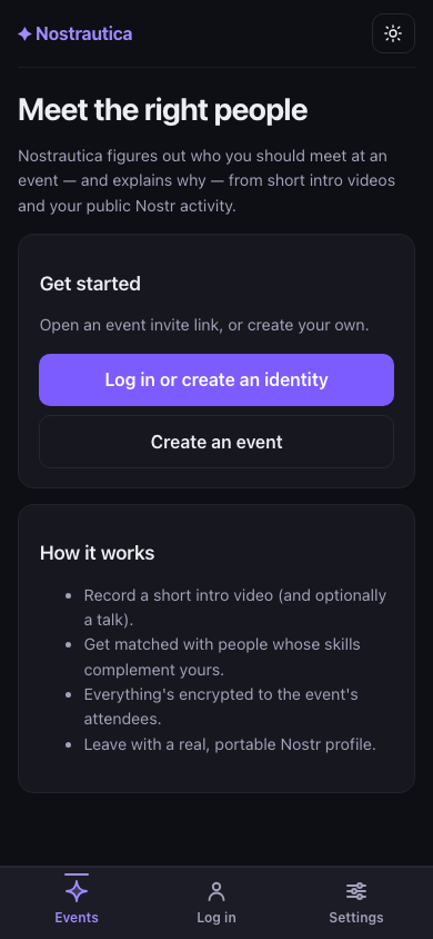 The app