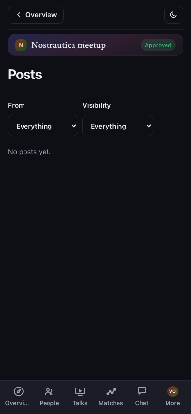 Members-only post, locked to a non-member