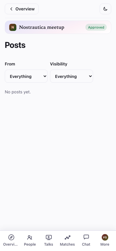 Members-only post, locked to a non-member