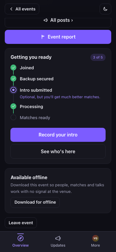 Download for offline card