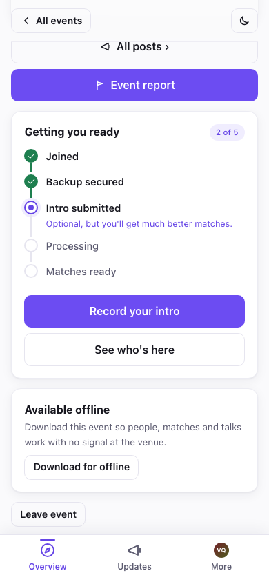 Download for offline card